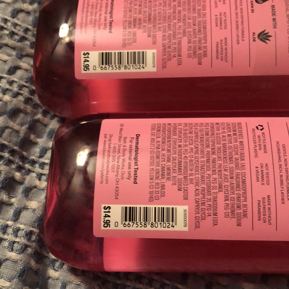 NWT Bath & Body 2) Carried Away Body Wash 2) 10 0z - Picture 3 of 3